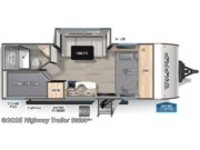 Call now about this 2026 Forest River Cherokee Wolf Pup 17JW! Floorplan of 2026 Forest River Cherokee Wolf Pup 17JW