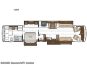 Call now about this 2025 Newmar Dutch Star 4369! 2025 Newmar Dutch Star 4369 - New Class A For Sale by General RV Center in Winter Garden, Florida features Slideout
