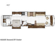 Call now about this 2025 Newmar Northern Star 4037! 2025 Newmar Northern Star 4037 - New Class A For Sale by General RV Center in Winter Garden, Florida features Slideout