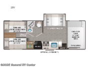 Call now about this 2025 Thor Motor Coach Chateau 25V Chevy! 2025 Thor Motor Coach Chateau 25V Chevy - New Class C For Sale by General RV Center in Winter Garden, Florida features Slideout