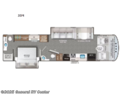 Call now about this 2025 Thor Motor Coach Hurricane 35M! 2025 Thor Motor Coach Hurricane 35M - New Class A For Sale by General RV Center in Winter Garden, Florida features Slideout