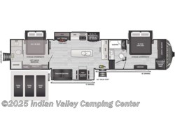 Stock Image for 2024 Keystone 390DS (options and colors may vary) New 2024 Keystone Avalanche 390DS available in Souderton, Pennsylvania