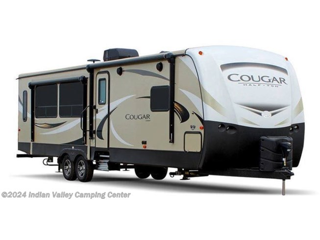 Stock Image for 2018 Keystone Cougar Half-Ton 27RES (options and colors may vary)