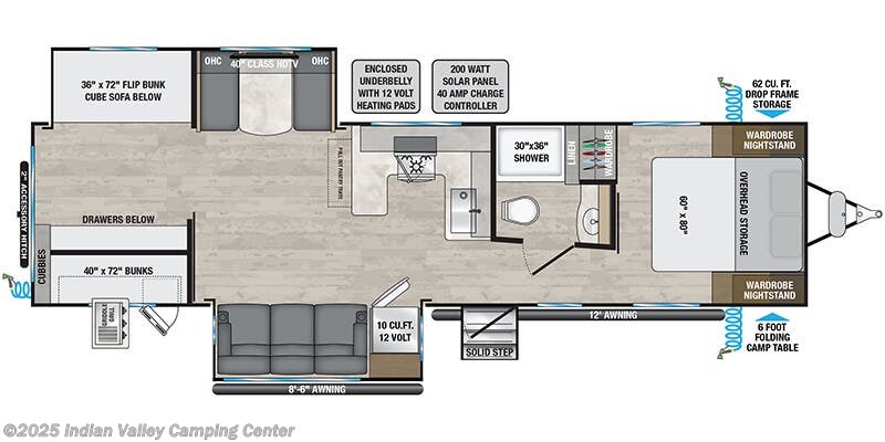 Stock Image for 2025 Alliance RV 321BH (options and colors may vary)