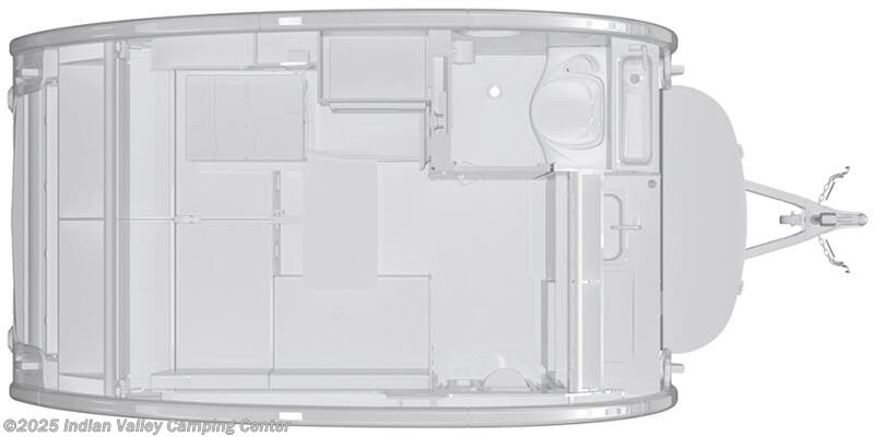 Floorplan of 2017 NuCamp TAB 320 Classic Sofitel