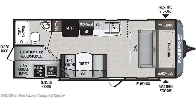 Stock Image for 2020 Keystone East 239ML (options and colors may vary)