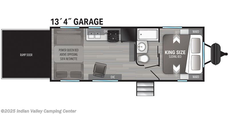 Floorplan of 2022 Cruiser RV Stryker ST-2313