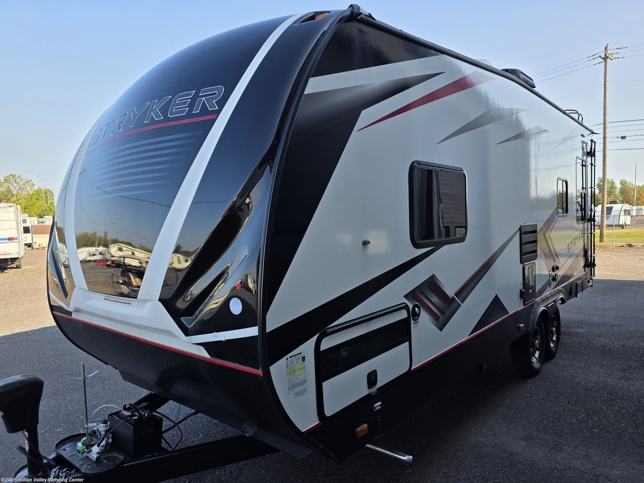 Call now about this 2022 Cruiser RV Stryker ST-2313! 2022 Cruiser RV Stryker ST-2313 - Used Toy Hauler For Sale by Indian Valley Camping Center in Souderton, Pennsylvania features Ladder, Smoke Detector, Skylight, Surround Sound System, Microwave