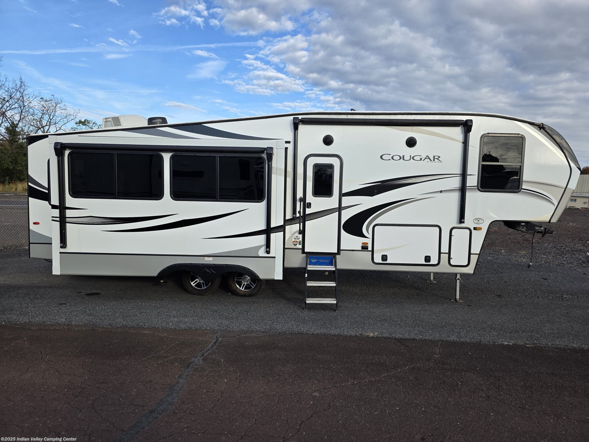 Call now about this 2021 Keystone Cougar 30RLS! 2021 Keystone Cougar 30RLS - Used Fifth Wheel For Sale by Indian Valley Camping Center in Souderton, Pennsylvania features Refrigerator, Hitch, Stove, Spare Tire Kit, Awning