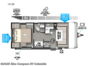 Call now about this 2025 Forest River Wildwood FSX 161QK! 2025 Forest River Wildwood FSX 161QK - New Travel Trailer For Sale by Blue Compass RV Columbia in Lexington, South Carolina