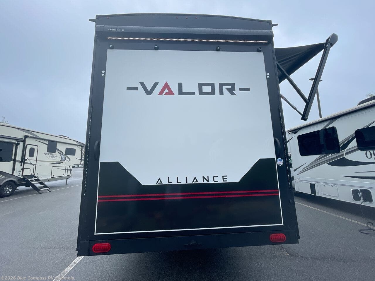 Contact us now about this 2026 Alliance RV Valor 44V14! 2026 Valor 44V14 by Alliance RV from Blue Compass RV Columbia in Lexington, South Carolina