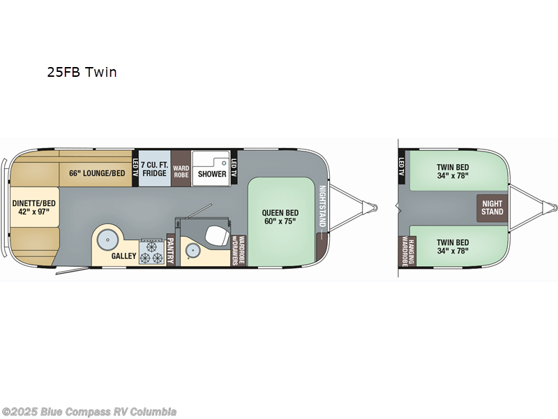 Call now about this 2026 Airstream Trade Wind 25FBT! 2026 Airstream Trade Wind 25FBT - New Travel Trailer For Sale by Blue Compass RV Columbia in Lexington, South Carolina