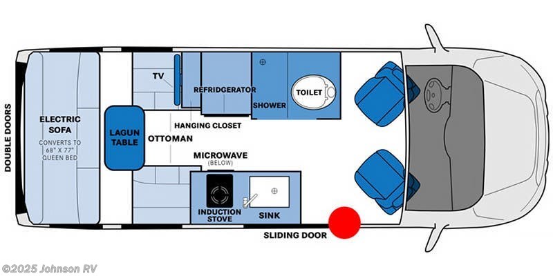 Call now about this 2025 Pleasure-Way Ontour Ontour! 2025 Pleasure-Way Ontour Ontour - New Class B For Sale by Johnson RV in Sandy, Oregon
