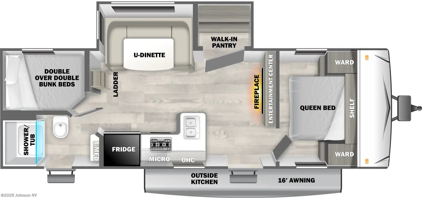 Call now about this 2025 Forest River EVO Lite Northwest 2405BHX! 2025 Forest River EVO Lite Northwest 2405BHX - New Travel Trailer For Sale by Johnson RV in Sandy, Oregon