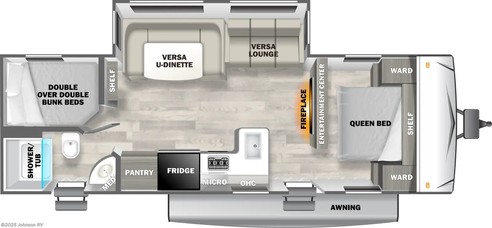 Call now about this 2025 Forest River EVO Lite Northwest 2700BHX! 2025 Forest River EVO Lite Northwest 2700BHX - New Travel Trailer For Sale by Johnson RV in Sandy, Oregon