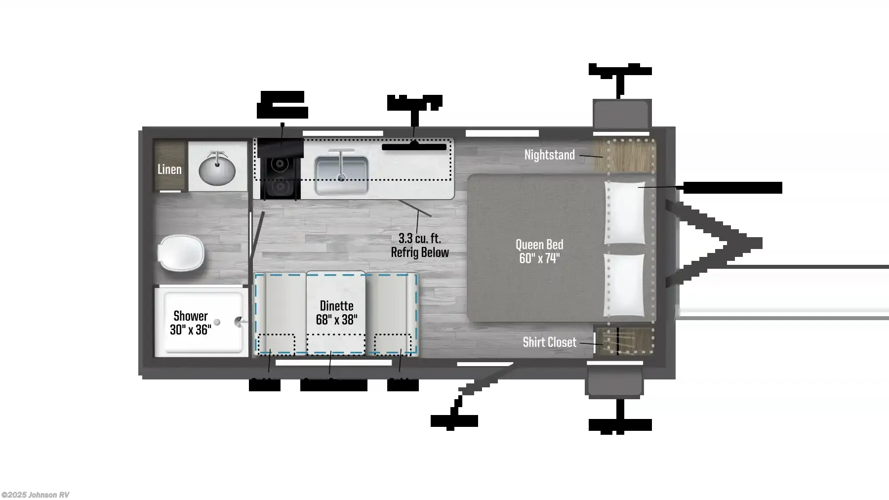 Contact us now about this 2025 Winnebago Access 15RB! 2025 Access 15RB by Winnebago from Johnson RV in Sandy, Oregon