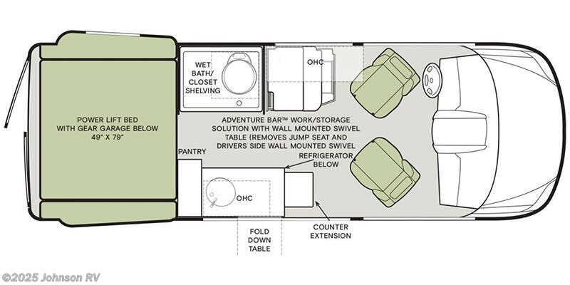Call now about this 2026 Tiffin GH1 Base! 2026 Tiffin GH1 Base - New Class B For Sale by Johnson RV in Sandy, Oregon