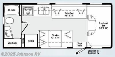 Call now about this 2008 Winnebago Access 22B! 2008 Winnebago Access 22B - Used Class C For Sale by Johnson RV in Sandy, Oregon