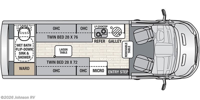 Call now about this 2026 Coachmen Beyond 22RB AWD! 2026 Coachmen Beyond 22RB AWD - New Class B For Sale by Johnson RV in Sandy, Oregon