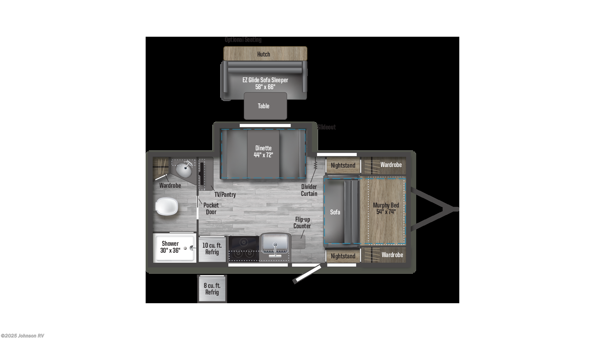 Contact us now about this 2026 Winnebago Micro Minnie 2108DS! 2026 Micro Minnie 2108DS by Winnebago from Johnson RV in Sandy, Oregon