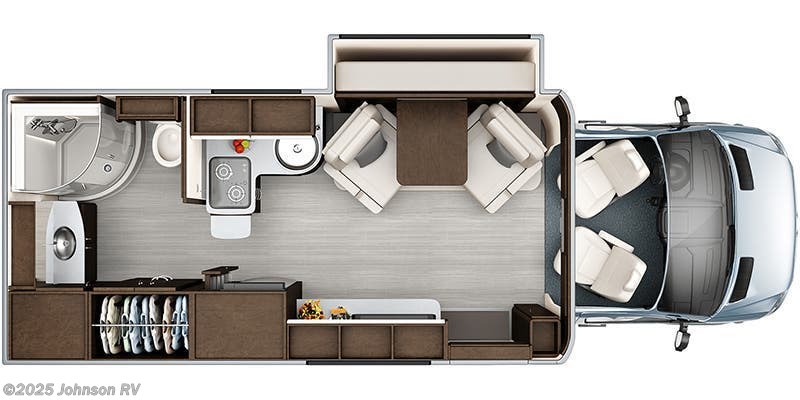 Call now about this 2020 Leisure Travel Unity U24MB! 2020 Leisure Travel Unity U24MB - Used Class C For Sale by Johnson RV in Sandy, Oregon