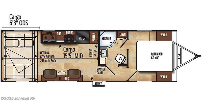 Call now about this 2019 Forest River Work and Play 25WQB! 2019 Forest River Work and Play 25WQB - Used Toy Hauler For Sale by Johnson RV in Sandy, Oregon