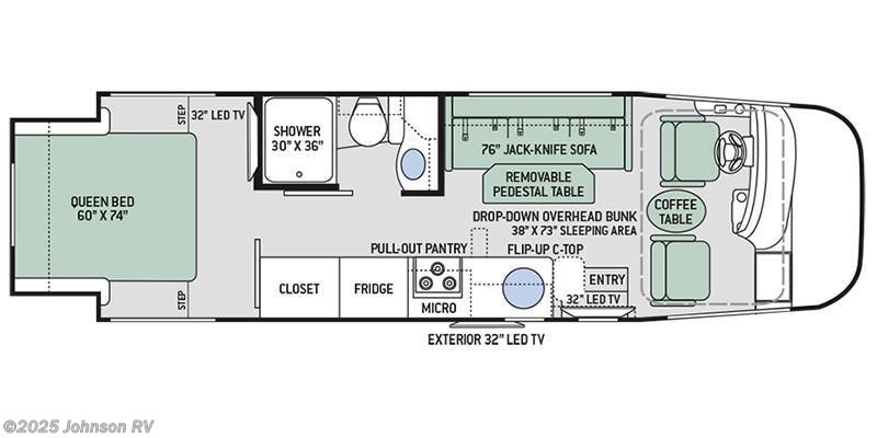 Call now about this 2017 Thor Motor Coach Vegas 25.2! 2017 Thor Motor Coach Vegas 25.2 - Used Class A For Sale by Johnson RV in Sandy, Oregon