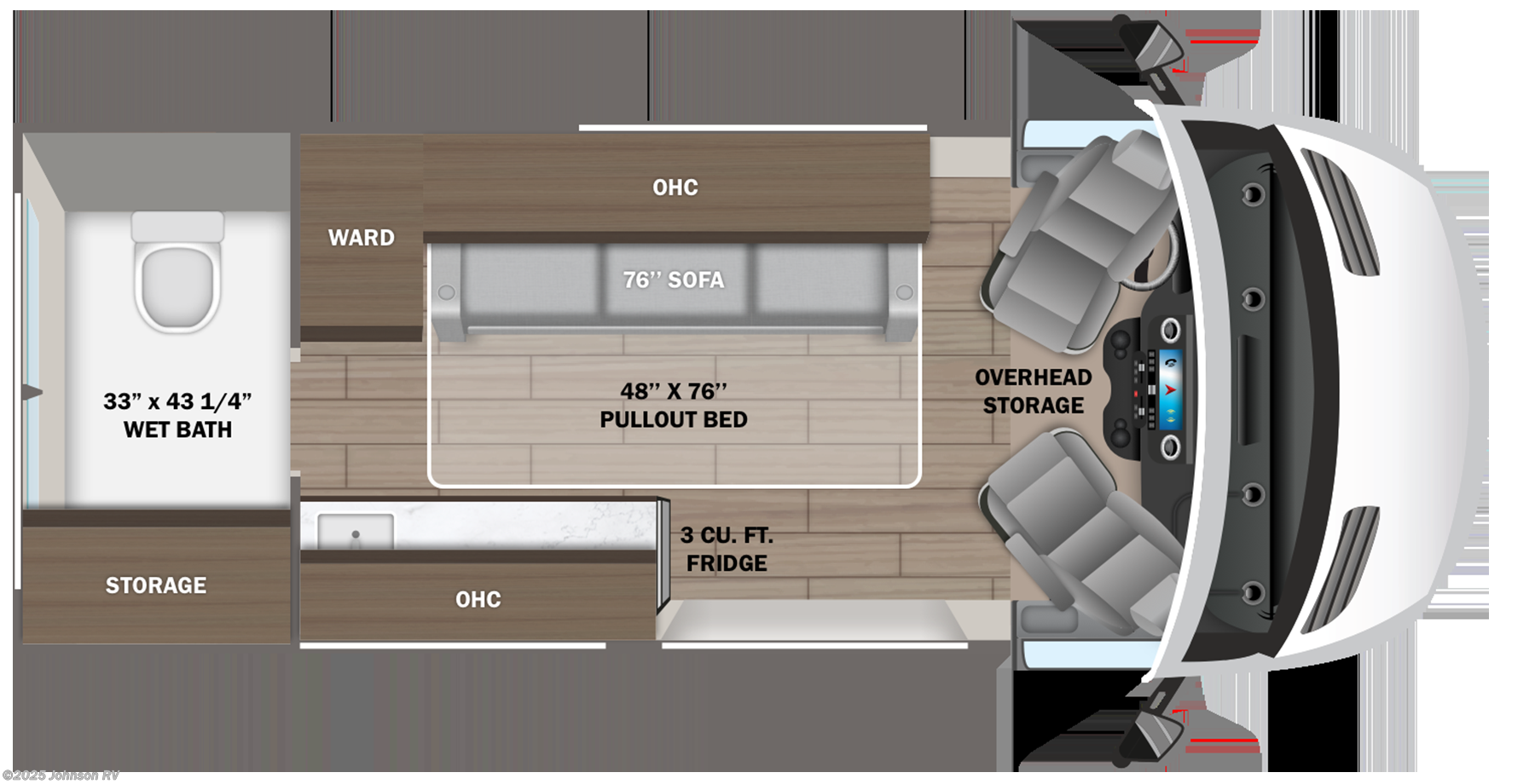 Call now about this 2026 Jayco Terrain 19A! 2026 Jayco Terrain 19A - New Class B For Sale by Johnson RV in Sandy, Oregon