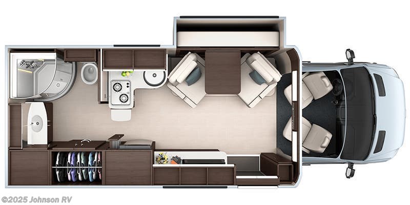 Call now about this 2017 Leisure Travel Unity U24MB! 2017 Leisure Travel Unity U24MB - Used Class C For Sale by Johnson RV in Sandy, Oregon