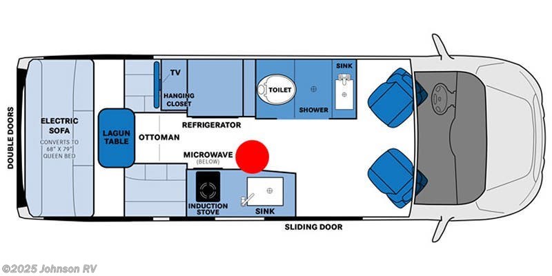 Contact us now about this 2021 Pleasure-Way Ontour 2.2! 2021 Ontour 2.2 by Pleasure-Way from Johnson RV in Sandy, Oregon