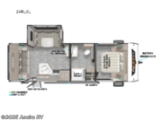 Call now about this 2025 Forest River Wildwood X-Lite 24RLXL! 2025 Forest River Wildwood X-Lite 24RLXL - New Travel Trailer For Sale by Ancira RV in Boerne, Texas features Slideout