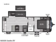 Call now about this 2025 Keystone Bullet Crossfire 245RKS! 2025 Keystone Bullet Crossfire 245RKS - New Travel Trailer For Sale by Ancira RV in Boerne, Texas features Slideout