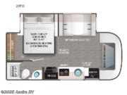 Call now about this 2024 Thor Motor Coach Compass AWD 23TW! 2024 Thor Motor Coach Compass AWD 23TW - Used Class B+ For Sale by Ancira RV in Boerne, Texas features Slideout