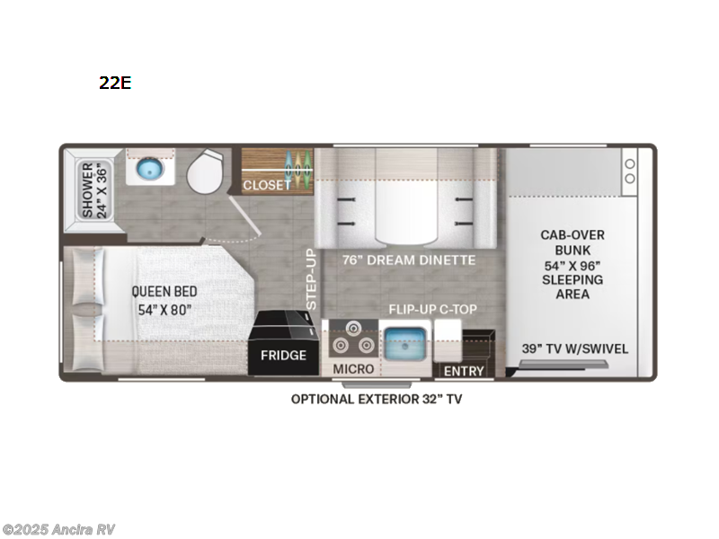 Call now about this 2022 Thor Motor Coach Freedom Elite 22FE 22E! 2022 Thor Motor Coach Freedom Elite 22FE 22E - Used Class C For Sale by Ancira RV in Boerne, Texas