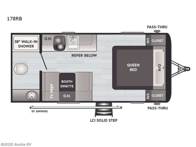 Call now about this 2021 Keystone Hideout Single Axle 178RB! 2021 Keystone Hideout Single Axle 178RB - Used Travel Trailer For Sale by Ancira RV in Boerne, Texas