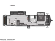 Call now about this 2026 Keystone Bullet 336BBK! 2026 Keystone Bullet 336BBK - New Travel Trailer For Sale by Ancira RV in Boerne, Texas features Slideout