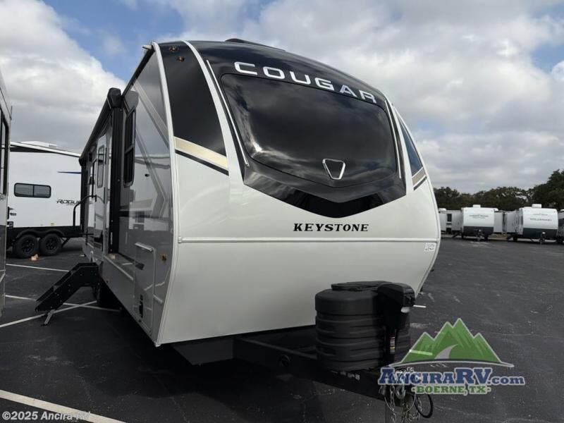 Contact us now about this 2025 Keystone Cougar Half-Ton 26LBW! 2025 Cougar Half-Ton 26LBW by Keystone from Ancira RV in Boerne, Texas