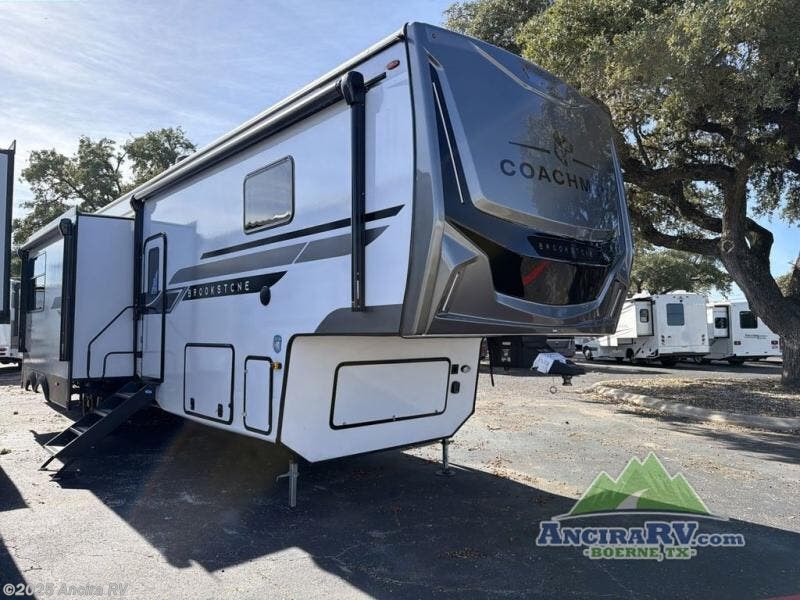 Email now about this 2026 Coachmen Brookstone 395DBL! New 2026 Coachmen Brookstone 395DBL available in Boerne, Texas