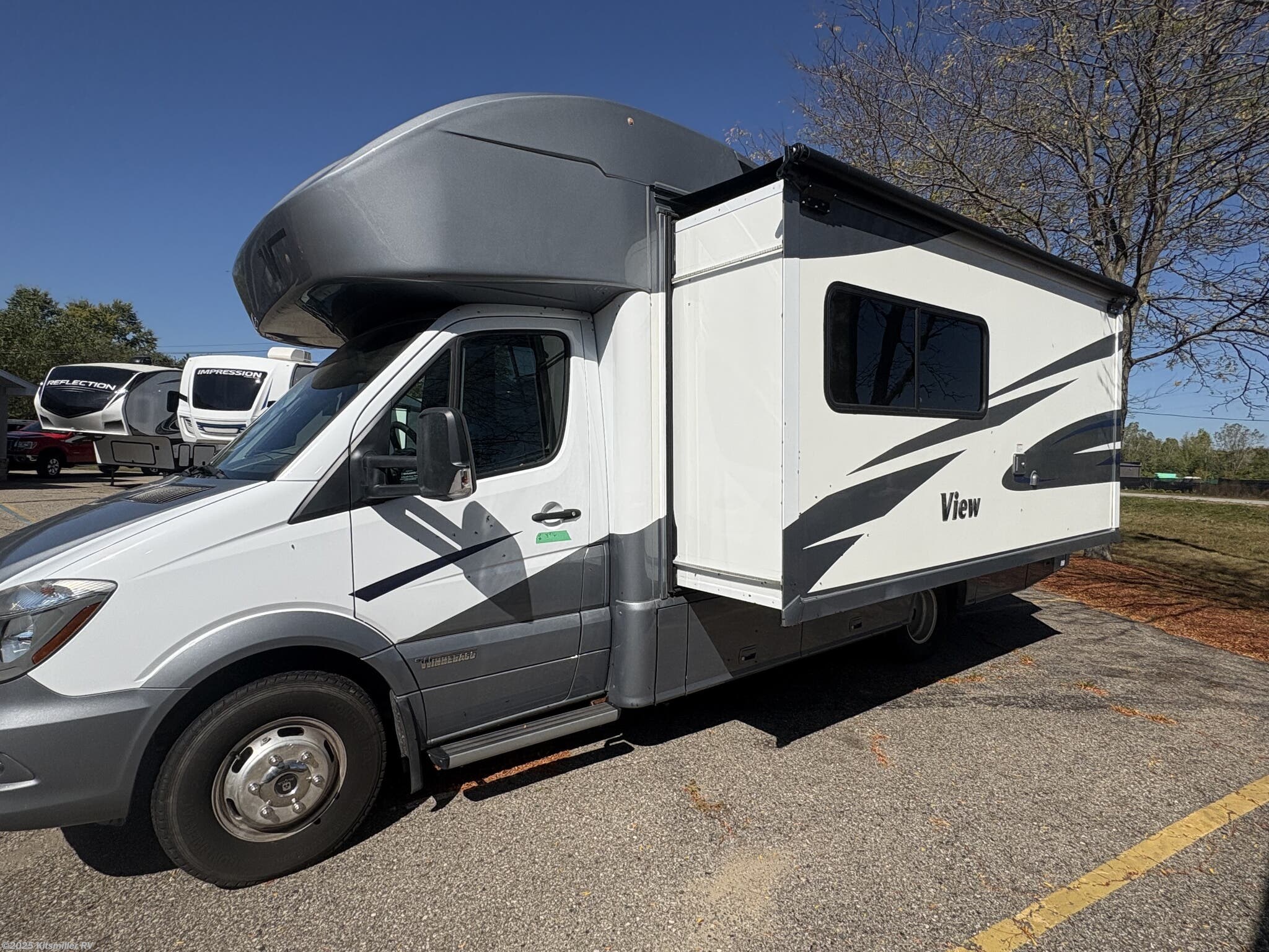 Call now about this 2018 Winnebago View ! 2018 Winnebago View - New Class C For Sale by Kitsmiller RV in Mason, Michigan features Smoke Detector, Stove Top Burner, Roof Vents, Water Heater, Fire Extinguisher