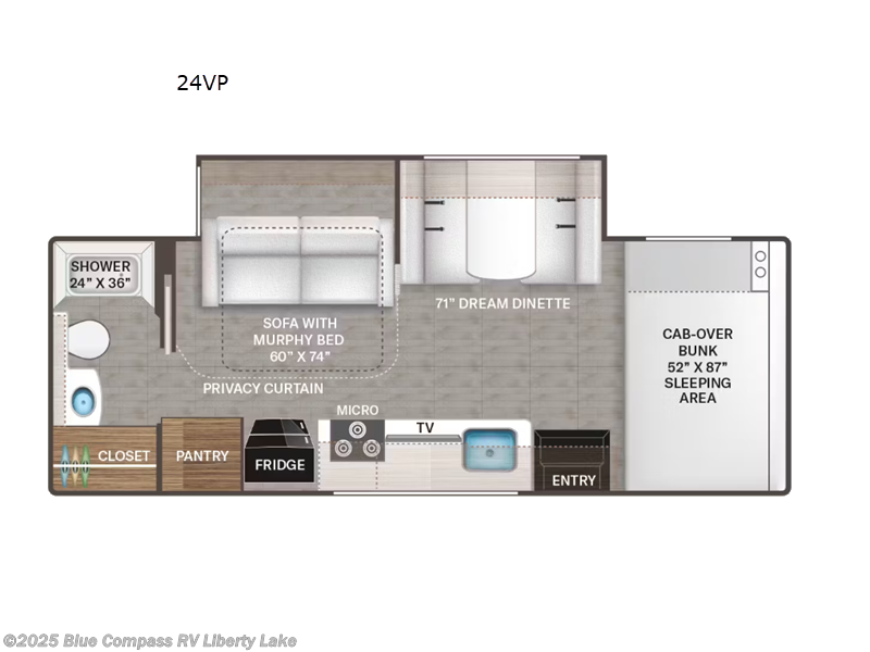 Call now about this 2026 Thor Motor Coach Geneva 24VP! 2026 Thor Motor Coach Geneva 24VP - New Class C For Sale by Blue Compass RV Liberty Lake in Liberty Lake, Washington features Slideout