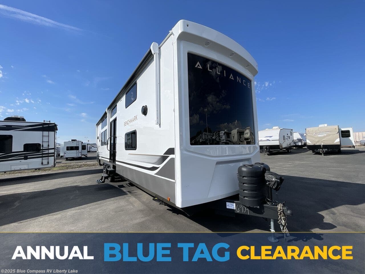 Email now about this 2026 Alliance RV Benchmark 44LFT! New 2026 Alliance RV Benchmark 44LFT available in Liberty Lake, Washington