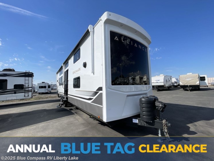 Email now about this 2026 Alliance RV Benchmark 44LFT! New 2026 Alliance RV Benchmark 44LFT available in Liberty Lake, Washington