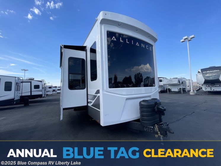 Email now about this 2026 Alliance RV Benchmark 42LFT! New 2026 Alliance RV Benchmark 42LFT available in Liberty Lake, Washington