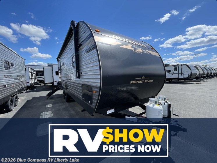 Email now about this 2026 Forest River Aurora Light 23MKS! New 2026 Forest River Aurora Light 23MKS available in Liberty Lake, Washington