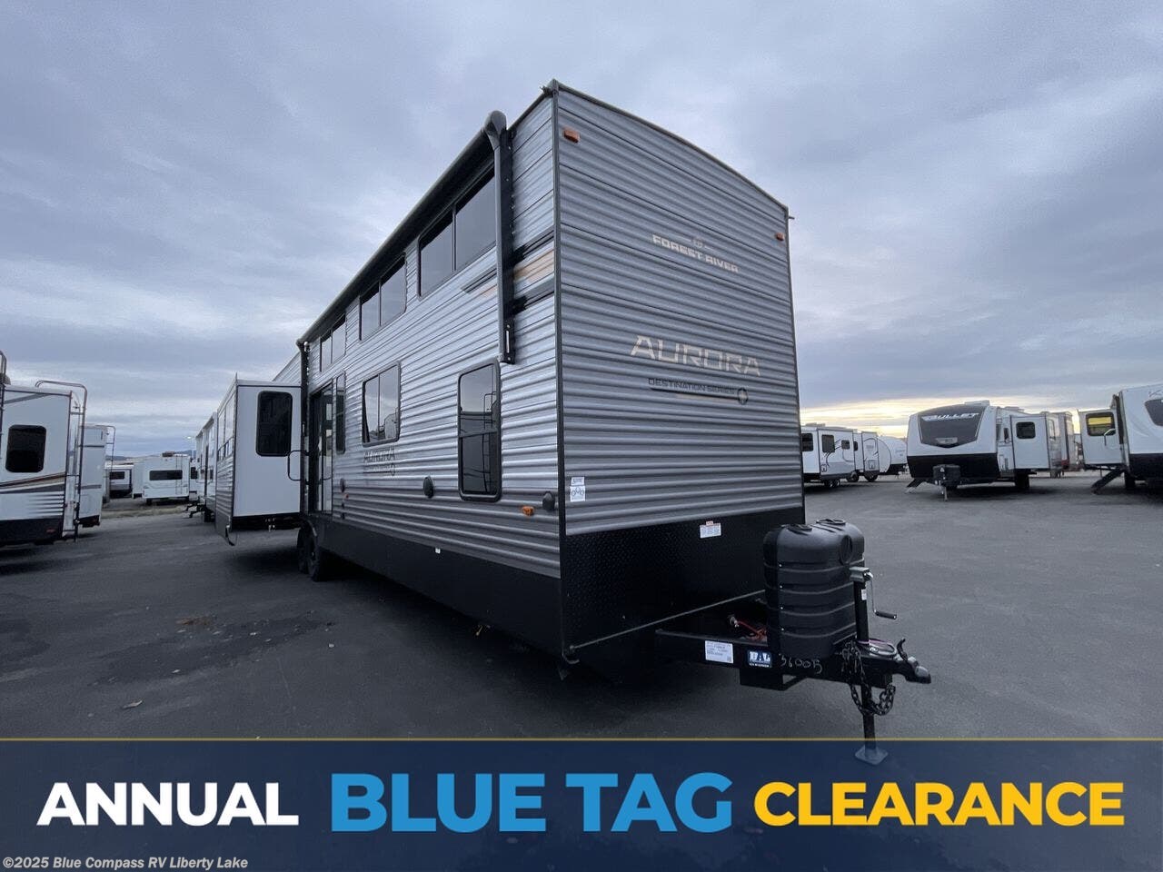 Email now about this 2026 Forest River Aurora 43CONDO! New 2026 Forest River Aurora 43CONDO available in Liberty Lake, Washington