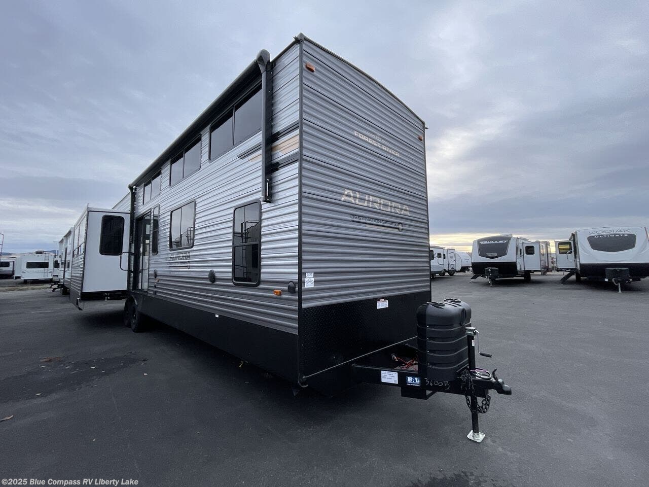 Contact us now about this 2026 Forest River Aurora 43CONDO! 2026 Aurora 43CONDO by Forest River from Blue Compass RV Liberty Lake in Liberty Lake, Washington