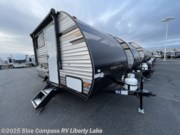 Contact us now about this 2026 Forest River Aurora Light 13BHX! 2026 Aurora Light 13BHX by Forest River from Blue Compass RV Liberty Lake in Liberty Lake, Washington