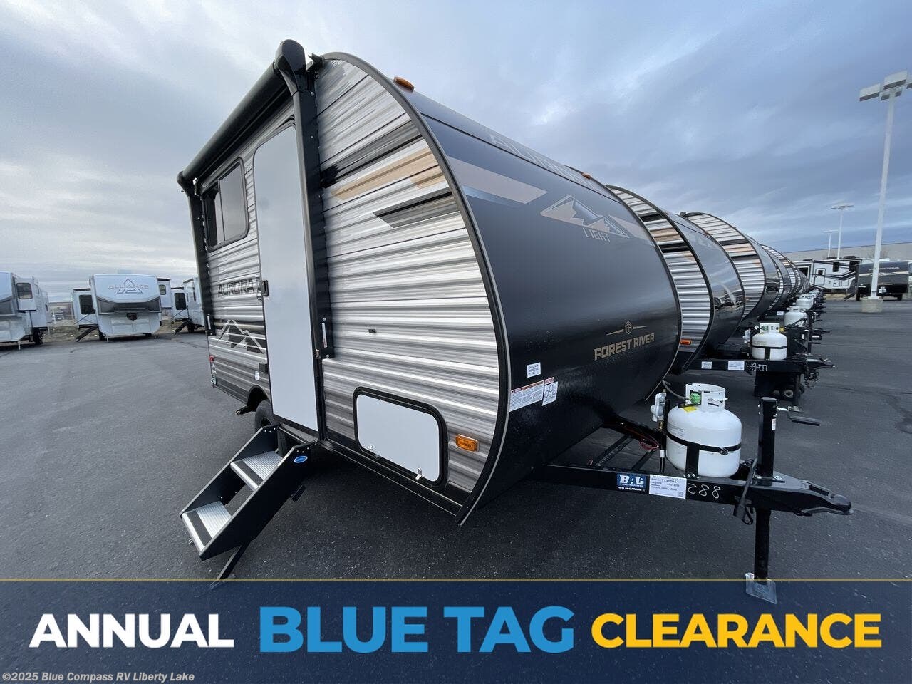 Email now about this 2026 Forest River Aurora Light 13BHX! New 2026 Forest River Aurora Light 13BHX available in Liberty Lake, Washington