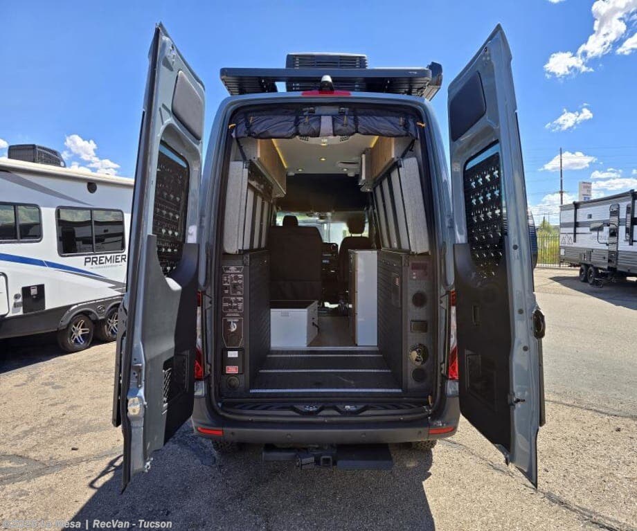 Call now about this 2025 Storyteller Overland Dark MODE DARK-AWD! 2025 Storyteller Overland Dark MODE DARK-AWD - New Class B For Sale by La Mesa | RecVan - Tucson in Tucson, Arizona