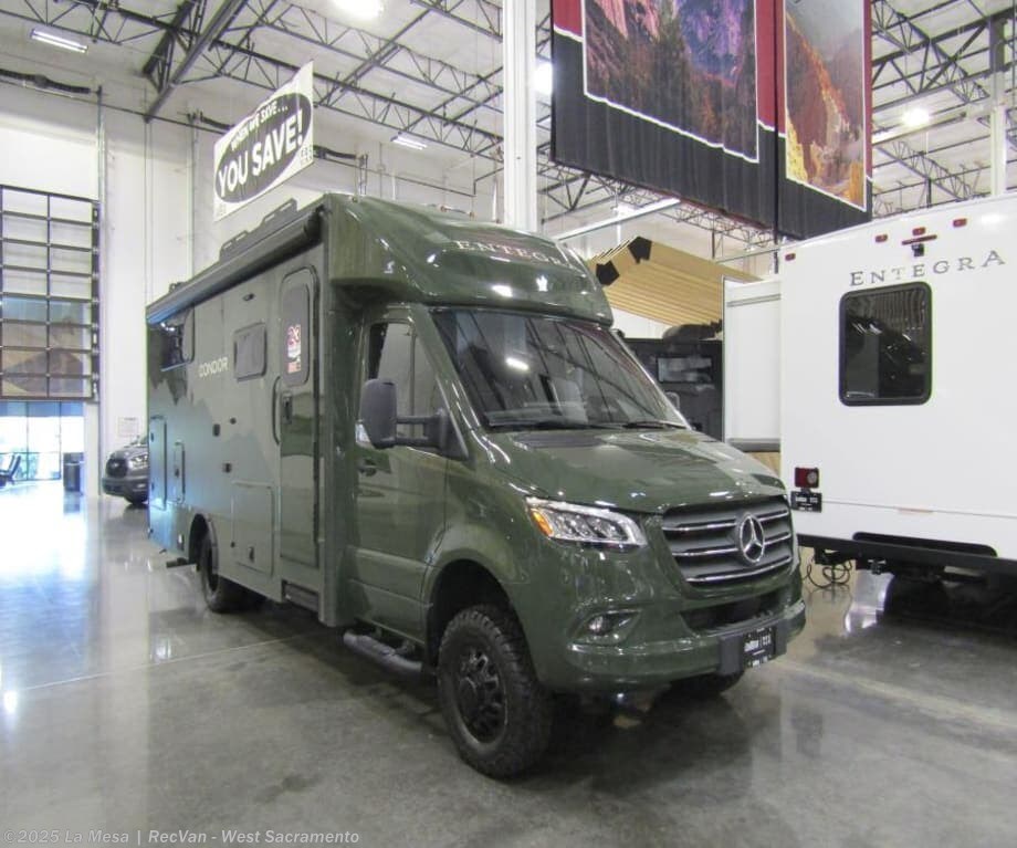 Email now about this 2026 Entegra Coach Condor 23S-FBP! New 2026 Entegra Coach Condor 23S-FBP available in West Sacramento, California